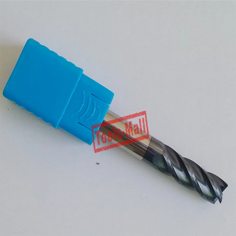 

12mm D12*30*D12*75 4 Flutes HRC60 Flat Square End mills Milling cutters CNC Spiral Router bits carbide cutter CNC tools