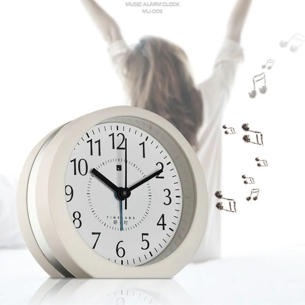 

Multifunctional Digital Luminous Alarm Clock Mini Round Clock With Nightlight Snooze Function Durable Home Decor