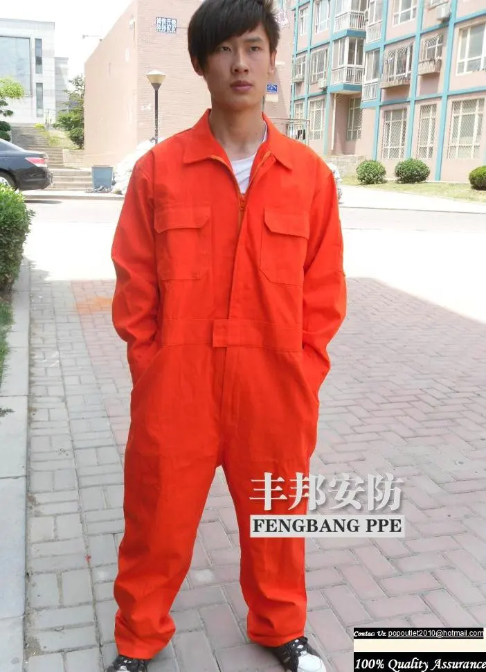 Cheap Men's Overalls work wear Combinaison Coveralls One piece overalls