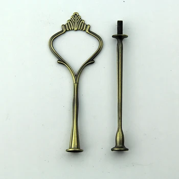 

10 pcs free shipping-2 tiers cake stand handle small crown decorator event party supplies home decor