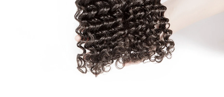 Clearance CEXXY Brazilian Virgin Hair Deep Wave 4 Bundles/Lot Human Hair Bundles Natural Color Free Shipping 6