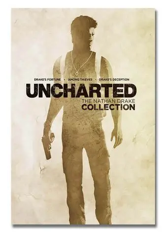

Uncharted 4 A Thiefs End Hot Game Art Wall Decor Silk Print Poster