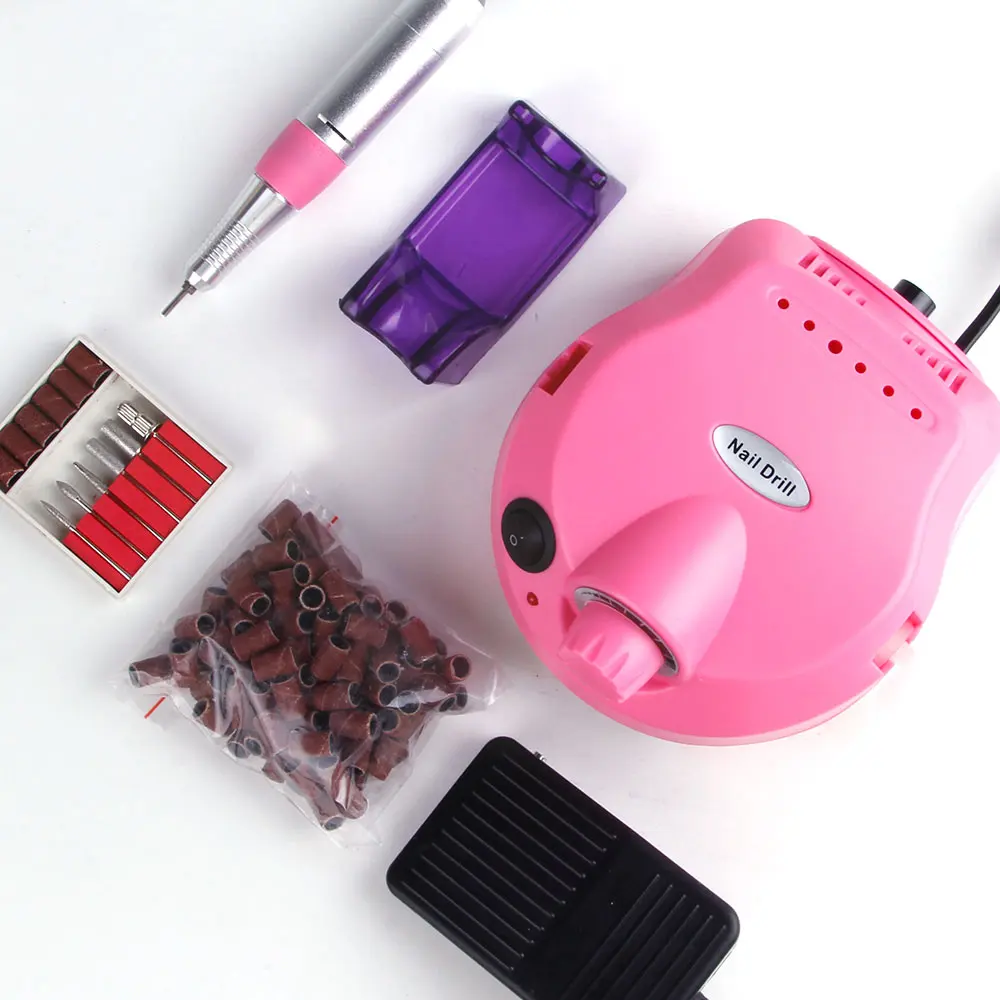 

30000RPM Electric Apparatus Manicure Machine Pedicure Kit Nail Files Milling Cutter Nail Drill Nail Art Polisher Sanding Bands