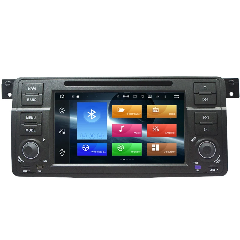 Clearance Android 8.0 Car DVD GPS Player For BMW E46 M3 Octa 8 Core PX5 4G RAM 32G ROM Radio BT Mirror Link DAB+ Wifi MAP IPS 1024*600 13