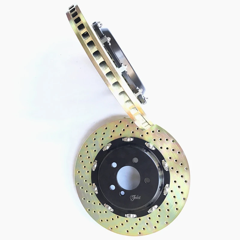 

Jekit factory offer brake disc 380*34mm with center hat floating bolts for Ford Maverick/mondeo/focus front wheel brake kit