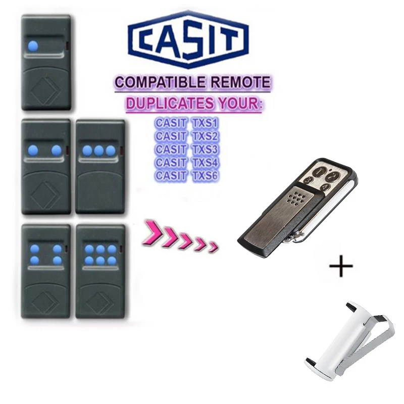 

FOR CASIT ERTS20DB,ERTS20DQ Garage Door Remote Control Free Shipping