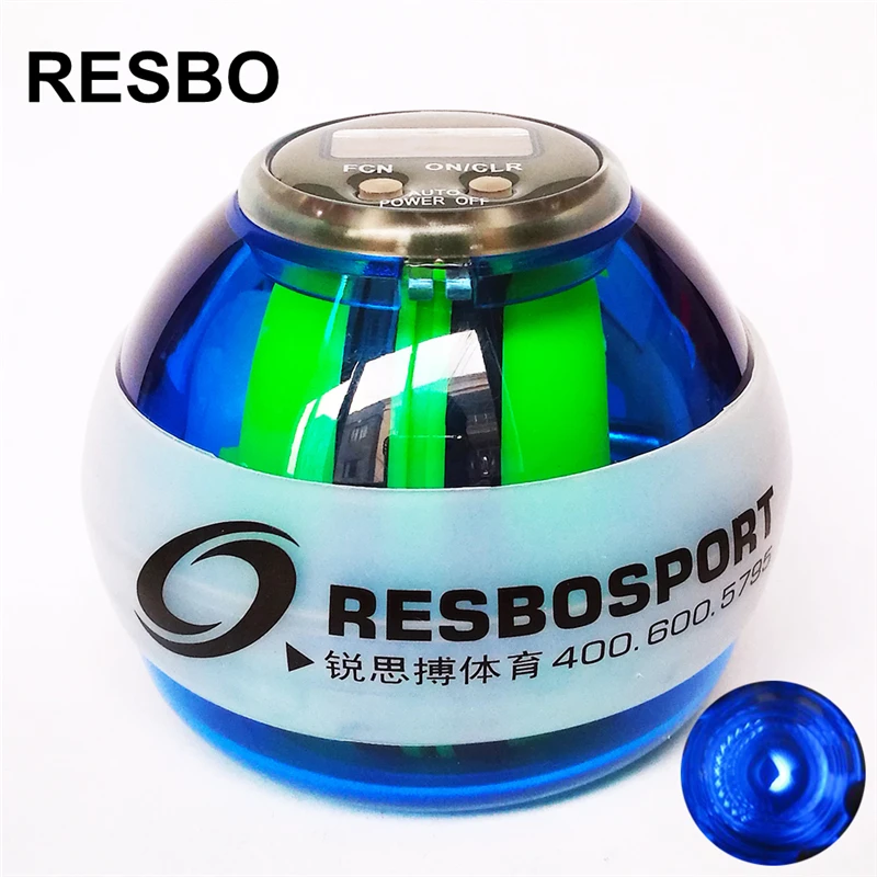 

Force Ball Gyroscope Ball Gyro Power Wrist Ball LED Speed Meter 12000 RPMS Autostart Power Strengthener F