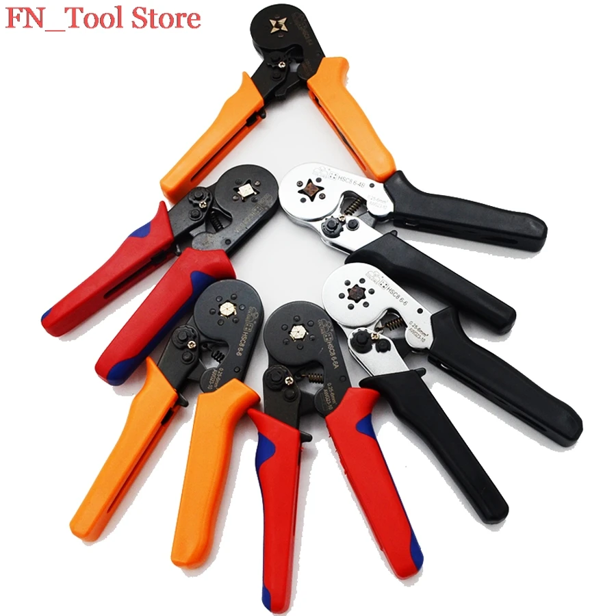 FASEN HSC8 6 4 HSC8 6 6 SELF ADJUSTABLE MINI TYPE CRIMPING PLIER 0.25