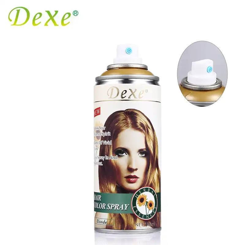 138ml Dexe Hair Color Spray Disposable Temporary Hair Dye Colorful