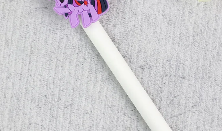 0,5 мм Карамельный цвет единорога Пресс гелевая ручка подпись ручка Эсколар. школьные канцелярские товары поощрительный подарок
