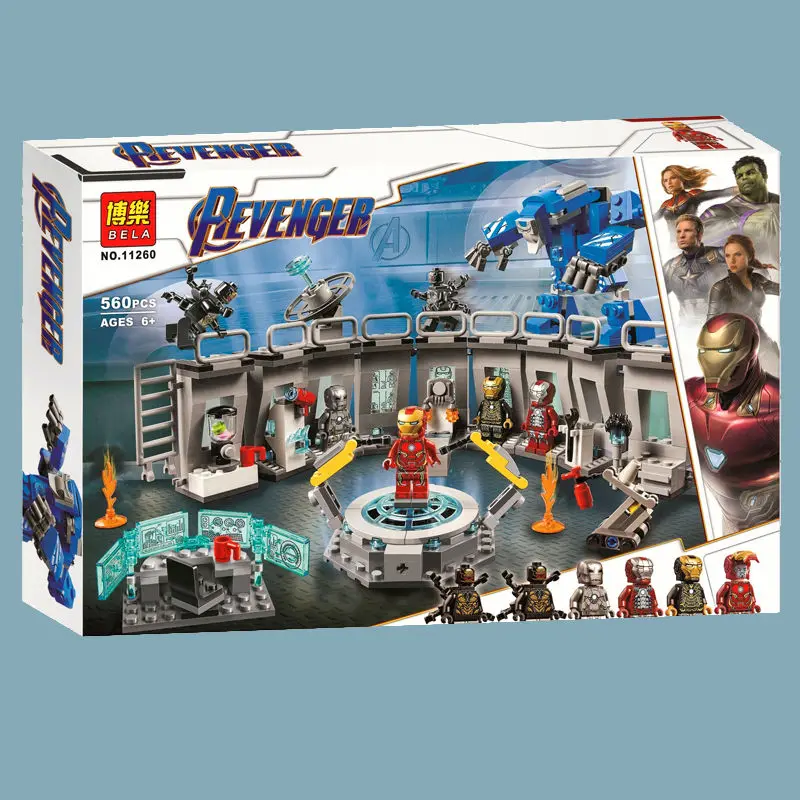 

2019 Marvel Super Heroes Building Blocks Sets educational Toys for Children Compatible legoingly Avengers 4 newarrivals gifts