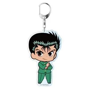 

Anime YuYu Hakusho Urameshi Yuusuke Kuwabara Kazuma Kurama Hiei Koenma Pendants keychain Toys Gift Model Christmas Gift