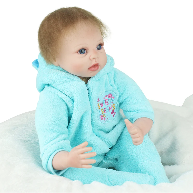 

NPKDOLL Reborn Doll Baby Realistic Lifelike Gift For Kids 22 inch Lovely Toys 55cm Doll For 3 years dolls