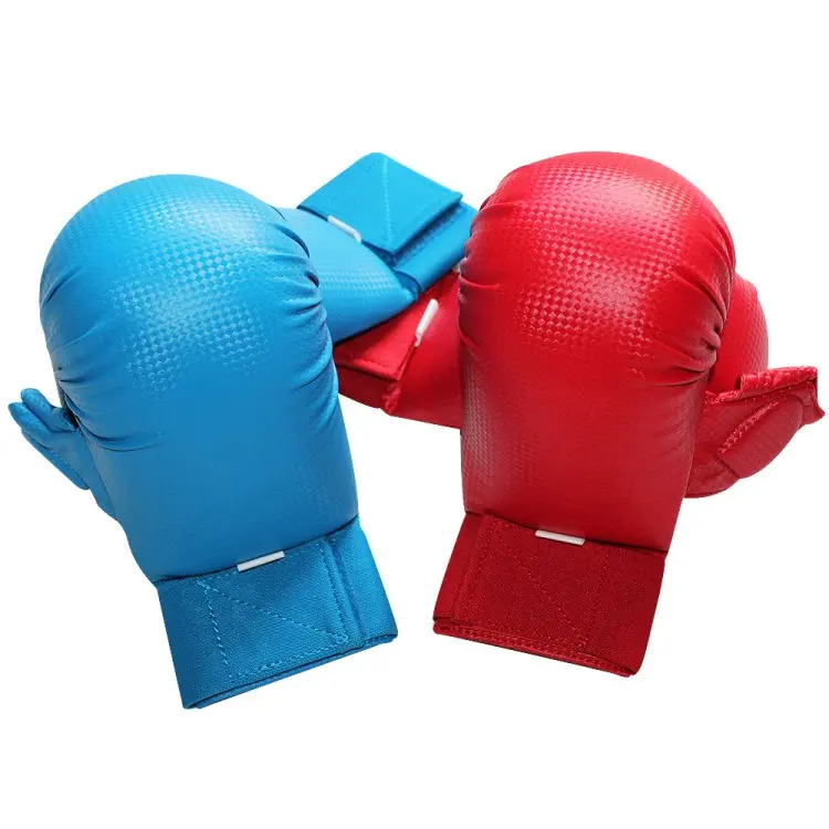karate gloves with thumb karate mitts for training blue redin Other Fitness & Bodybuilding