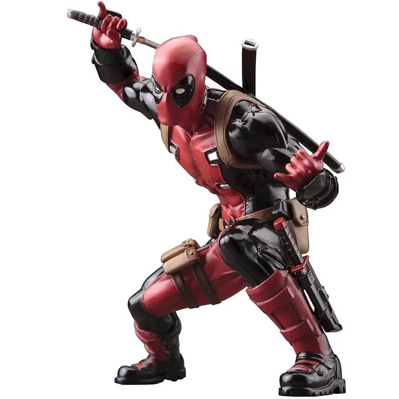 マーベル映画アニメ置物スーパーヒーローデッドプール ×男性pvc アクション フィギュア モデル ボックス おもちゃ 20 センチ 8\u0026quot;