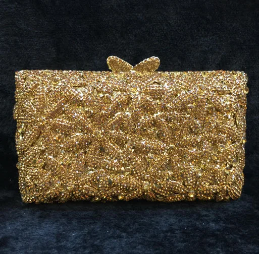 

2017 Luxury Ladies Evening Hand Bag Women Diamond Beading Handmade Dinner Clutch Bridal Wedding Party Purse bolso Chain handbags