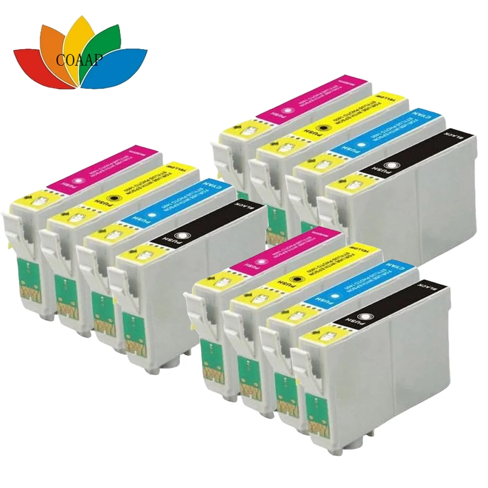 Cartucho de tinta Compatible con EPSON Stylus SX130, SX 130, 12 Uds.|ink  cartridge|compatible ink cartridgeink cartridge for epson - AliExpress
