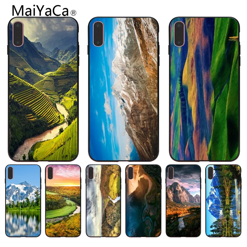 MaiYaCa красивый вид долины новейший супер милый чехол для телефона iphone 8 8plus и 7 7plus 6s