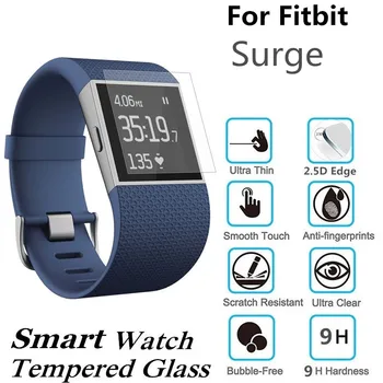 

10PCS Tempered Glass Screen Protector for Fitbit Surge Smart Watch Square Protective Film