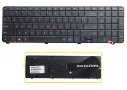 Ssea оптовая продажа Новая Клавиатура США черный для HP Compaq Presario G72 CQ72 Клавиатура ноутбука