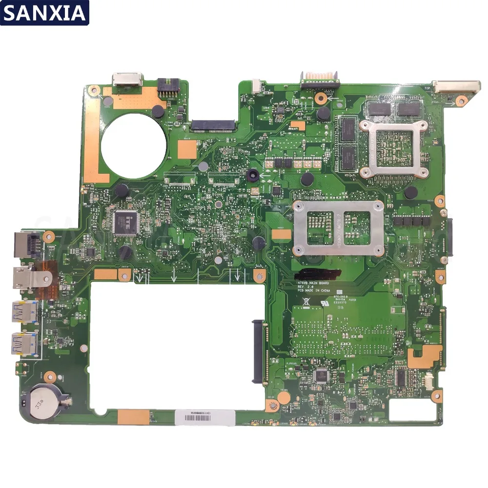 Kefu N76VB материнская плата для ноутбука ASUS N76VB N76VJ N76VM N76V N76 оригинальная материнская плата 100% Тесты GT740M-4GB