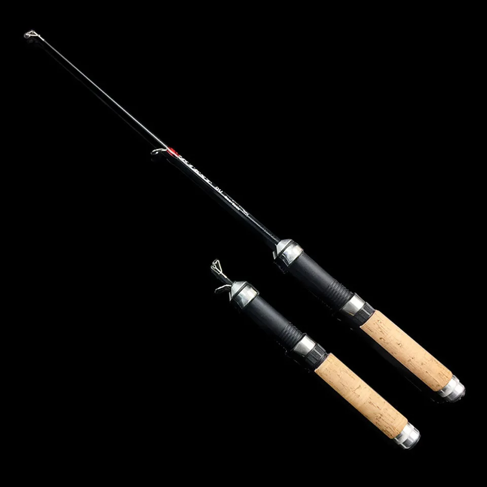 WALK FISH 1PCS 60cm Mini Telescopic Winter Ice Fishing Rod High