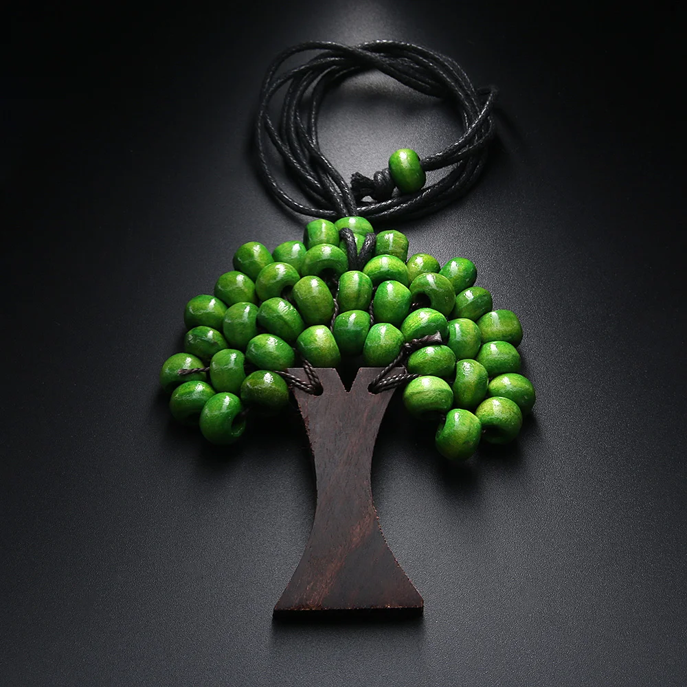 Tree of life beaded necklace Clearance