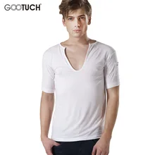 Мужское сексуальное однотонное модальное нижнее белье с глубоким v-образным вырезом, удобные мужские трусы размера плюс 4XL 5XL 6XL 5022A