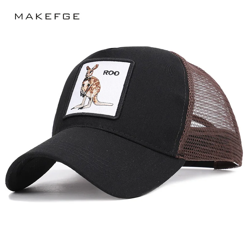 2019 Neymar Gorra Pokemon Go Animal Series Sun Hat Embroidery Baseball Cap Roo Kangaroo Summer Mesh Patch Spot Wholesale 19
