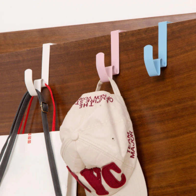 Hoomall 2pcs Over Door Hook Clothes Holder Home Door Without