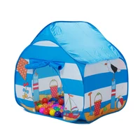 Baby Playpen Children Kid Ocean Ball Pit Pool In Outdoor Kids Hut Pool Play Tent Safety Mesh Baby Play 2