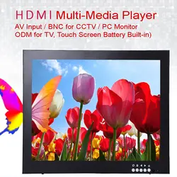 12 дюймов 1024x768 HD CCTV Мониторы с металлической В виде ракушки и HDMI VGA AV BNC разъем для ПК мультимедиа и donitor Дисплей и микроскоп