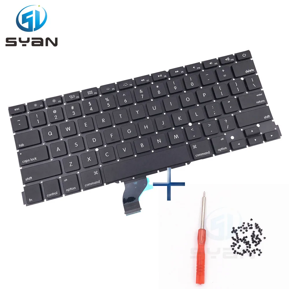 Клавиатура A1278 A1286 A1369 A1370 A1425 A1502 A1398 A1465 A1466 для Macbook, клавиатуры для ноутбуков с подсветкой, Новинка|Клавиатуры для замены| | АлиЭкспресс
