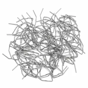 

M V type Welding nail Auto Pre-cut 0.6mm 0.8mm Single turn reed Repair 600pcs Set