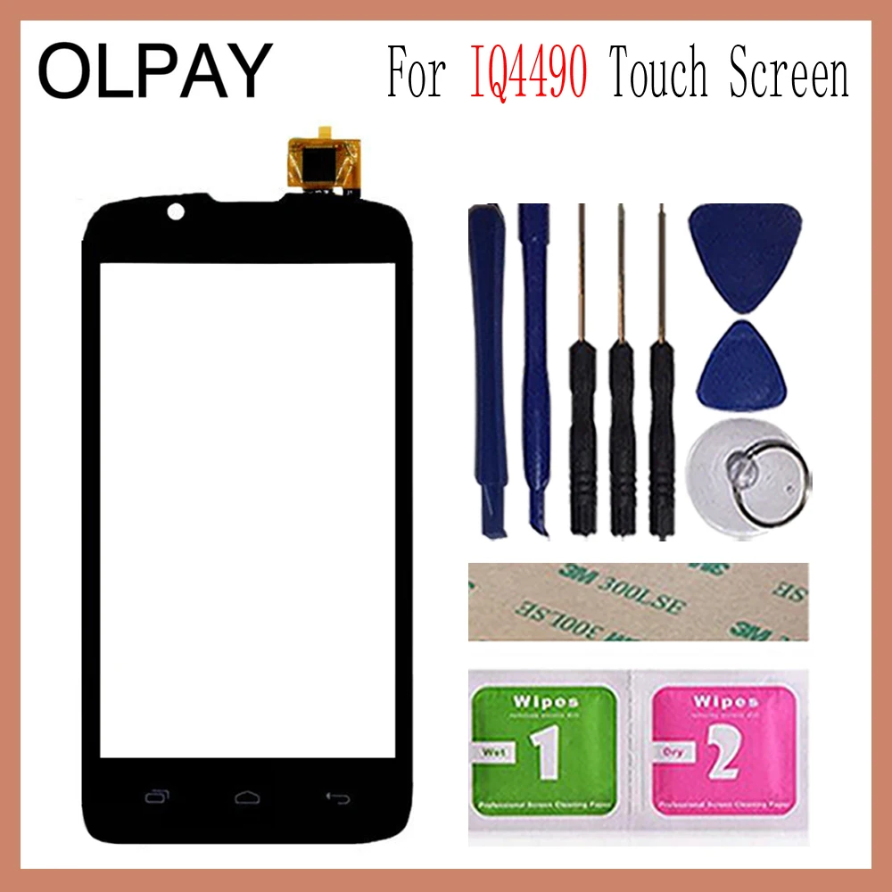 OLPAY 4 0 дюймов для Fly IQ4490 ERA Nano IQ 4490 сенсорный экран дигитайзер панель передняя
