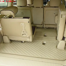 Car Believe Custom car trunk mat For Toyota LAND CRUISER Prado 120 150 200 Cargo Liner Interior Accessories Carpet car styling