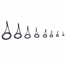 75 шт. сверхмощная 8 размеров из нержавеющей стали для удочки, направляющие для удочки, комплект деталей, морская удочка для ремонта зданий, аксессуары для изготовления