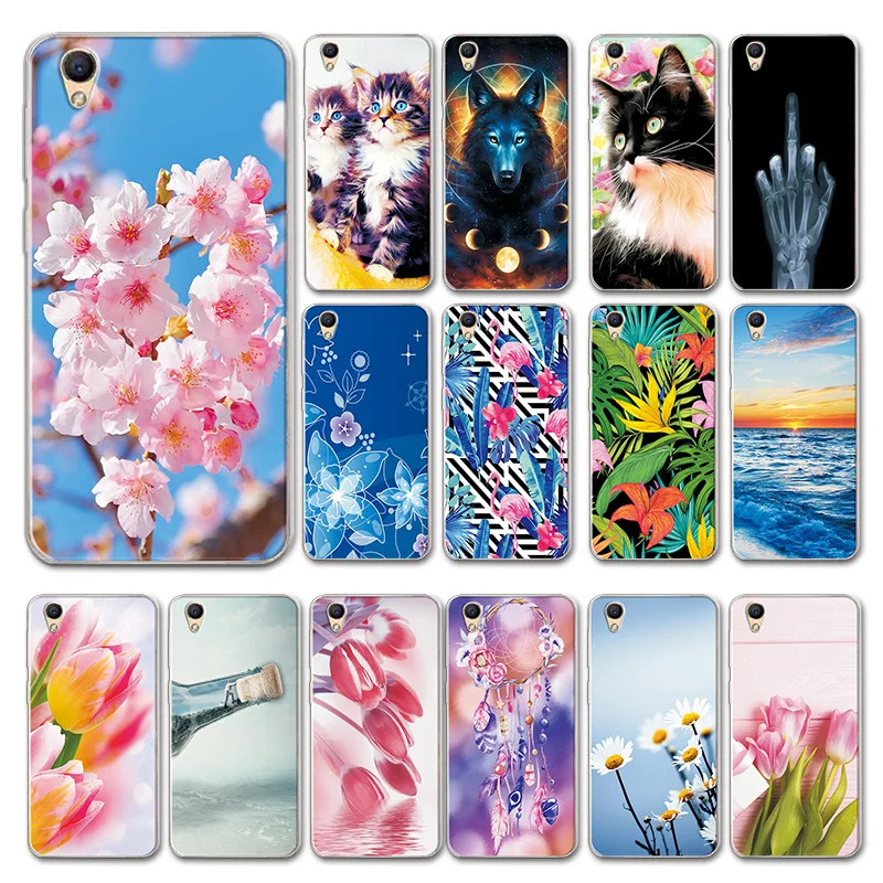 

For ASUS Zenfone Live ZB501KL Case Cover Small daisy Love Heart Case Back For Zenfone ZB 501KL 5.0" Phone Bags Bumper