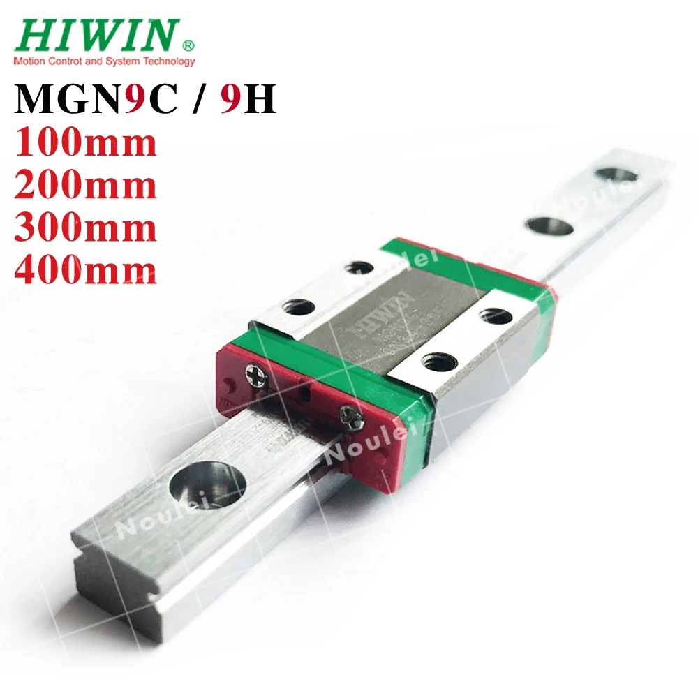 CNC Parts MGN9 250 300 400 450mm Miniature Linear w//MGN9H Sliding Block US