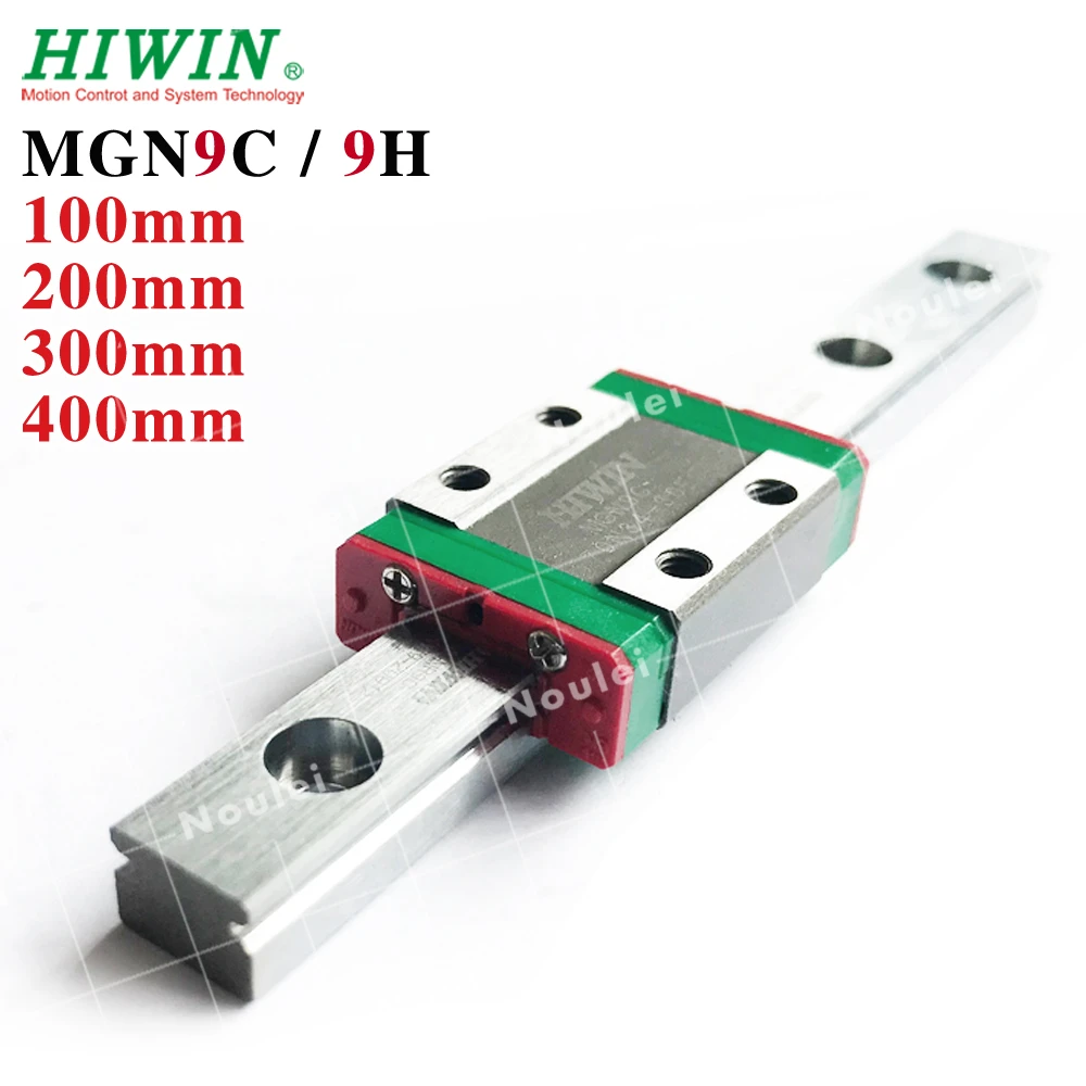 HIWIN MGN9C MGN9H mini MGN9 Slider with 100mm 200mm 300mm 400mm MGN 9 C ...