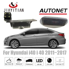 Câmera de Visão Traseira Para Hyundai i40 JiaYiTian Sedan 2011 ~ 2017 CCD Night Vision camera Reverso Backup Câmera de Estacionamento Assistência