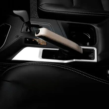 Per Toyota RAV4 2014 2015 2016 2017 2018 Accessori per Auto Opaca Interno Freno A Mano del Freno A Mano Della Copertura Della Pagina Trim 1 pezzi/set