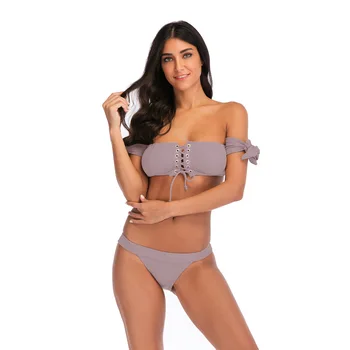

Swimwear women bikini 2019 mujer new split bikinis multicolor swimsuit maillot de bain femme bathing suit women bikini push up
