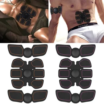 

Smart EMS Electric Pulse Treatment Massager Abdominal Muscle Trainer Wireless Sports Muscle Stimulator Fitness Massage