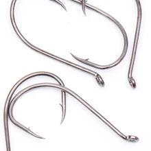 YINGTOUMAN 5 упак./лот 4#6#8# Осьминог крючок из высокоуглеродистой Сталь морской крюк Большой крюк рыбацкая лодка Железный крючок для рыболовной удочки