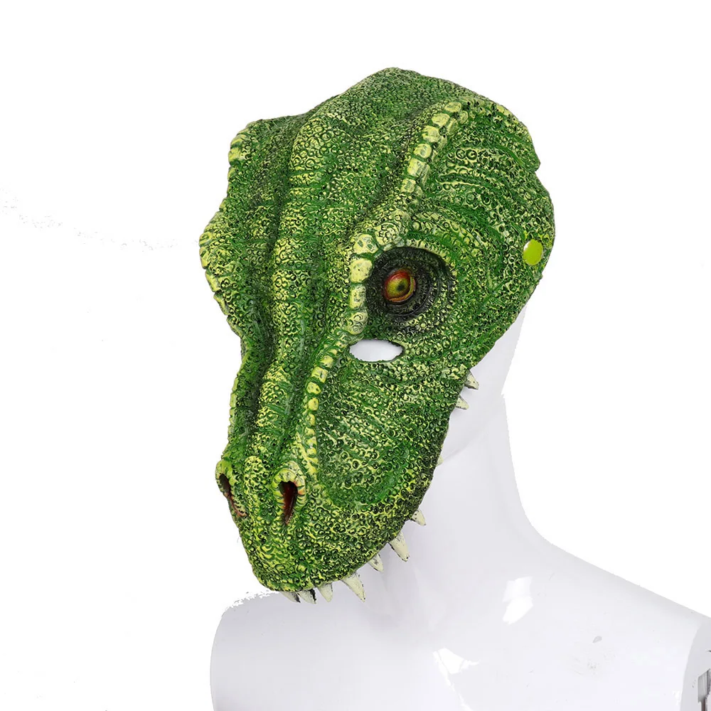 

Cosplay Animal Maschera Soft PU Foam Half Face Masquerade Halloween Horror 3D Dinosaur mask Tyrannosaurus Rex mask