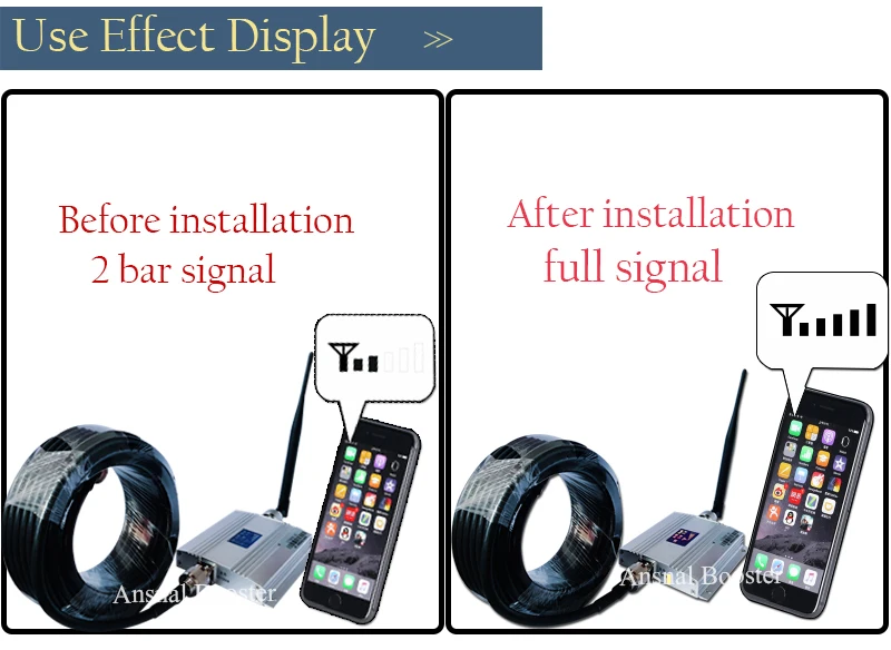 4g signal booster LTE 800mhz signal amplificateur gsm 4g antenna repeater Band 20 Fast 4G Network 800mhz Mobile Signal Booster