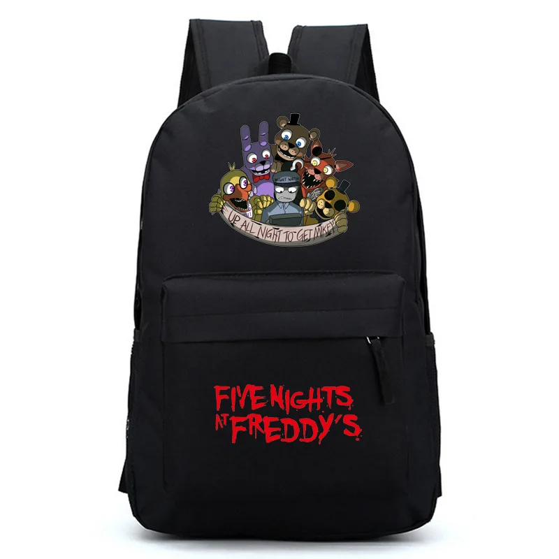 Рюкзак Five Nights At Freddy's Chica FNAF школьные ранцы для мальчиков и девочек школьные сумки для подростков сумки-портфели для путешествий - Цвет: 013