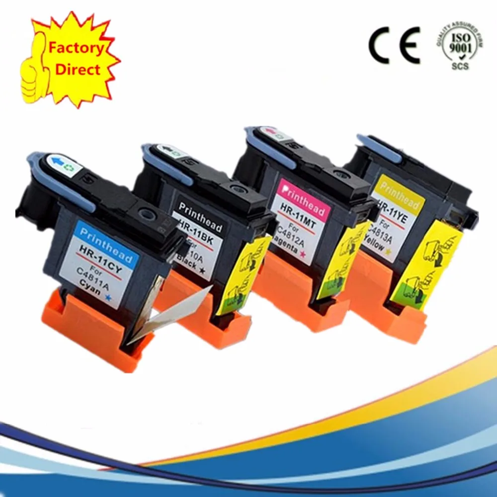 Печатающая головка восстановленная для HP11 C4810A C4811A C4812A DesignJet 100 110 111 120 120nr 500 500ps 510