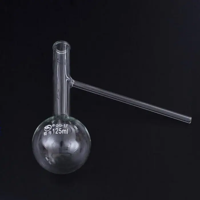 60ml to 500ml Glass Distilling Flask Long Neck Lab Boiling Reaction